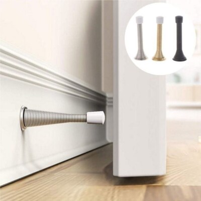 Spring Door Stopper Decorative Door Stopper Provides Protect