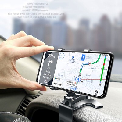 Car Phone Holder Car Dashboard Mount Cell Mobile Phone Holde