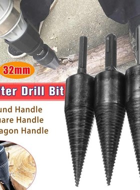 32mm High Speed Steels Firewood Splitting Drill Bit Wood Scr