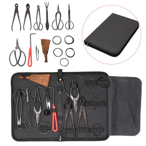 10Pcs Bonsai Pruning Tool Set Carbon Steel Extensive Multifu