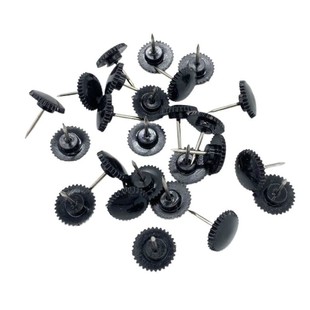 20Pieces 10mm Thumb Tack Gear Pushpin Plastic Round Pushpins