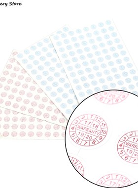 208pcs Warranty Sticker Security Seal Sticker 2018 2019 2020