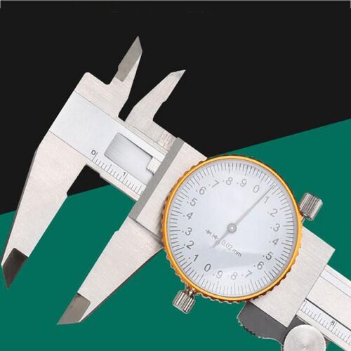 150/200mm Stainless Steel Dial Vernier Caliper Caliper Shock
