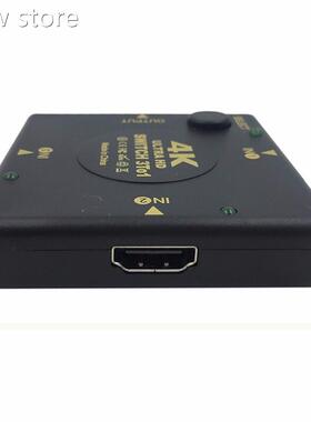 4K wtcher HDSMI plitteir 4K*2K 3D Min1i 3 Port HDMI SSwitch