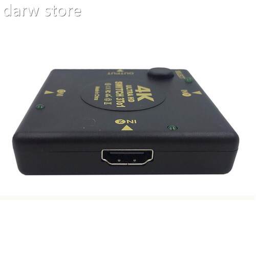 4K wtcher HDSMI plitteir 4K*2K 3D Min1i 3 Port HDMI SSwitch