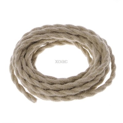 5 Meters 2x0.75 Vintage Rope Twisted Electric Wire Retro DIY
