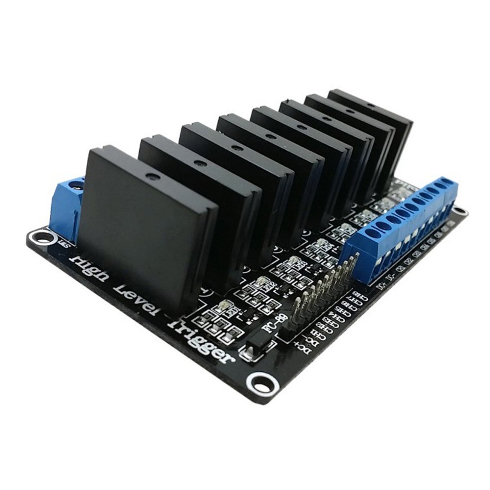 5V 8-Channel Low Level Trigger Solid State Relay Module with