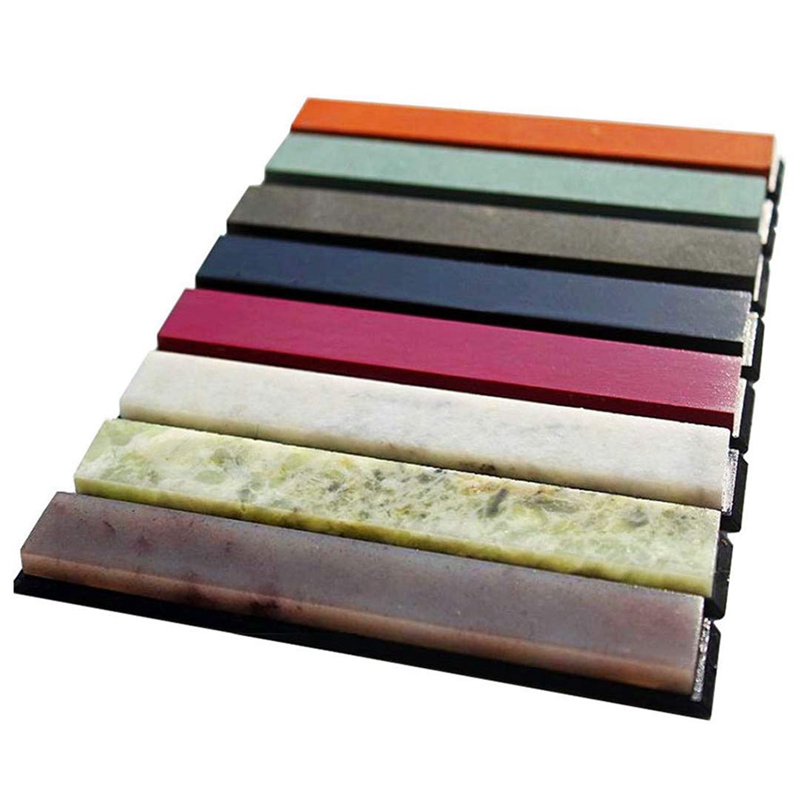 8Pcs 200-10000 Grit Apex Pro Pencil Sharpener Whetstone Oils