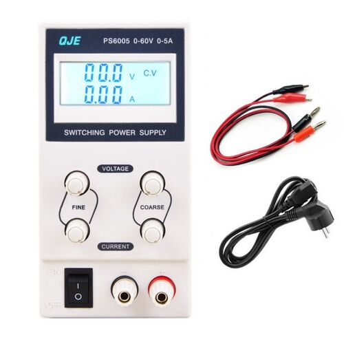QJE PS6005 60V5A LED Digital Switching DC Power Supply Volta