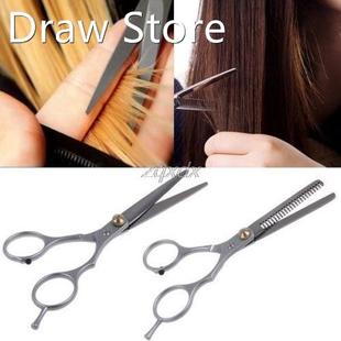 2Pc Hair Cutting Thinning Scissors Shears Barber Set Hairdre