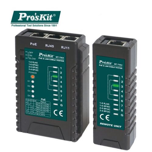 Po'sKit MT-7064 Multi-Function POE And LAN Cable Tester