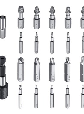 Stainless Steel Stripped Screw Extractor Kit Damaged Screw E