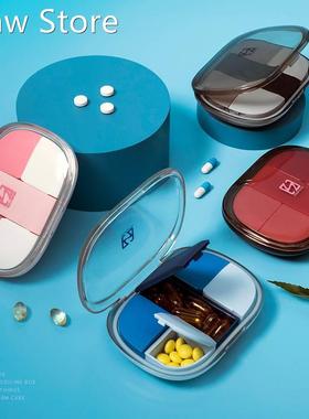 Portable 7 Day Pill Box Travel Mini Portable Medicine Case