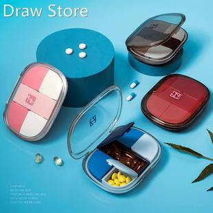 Portable 7 Day Pill Box Travel Mini Portable Medicine Case
