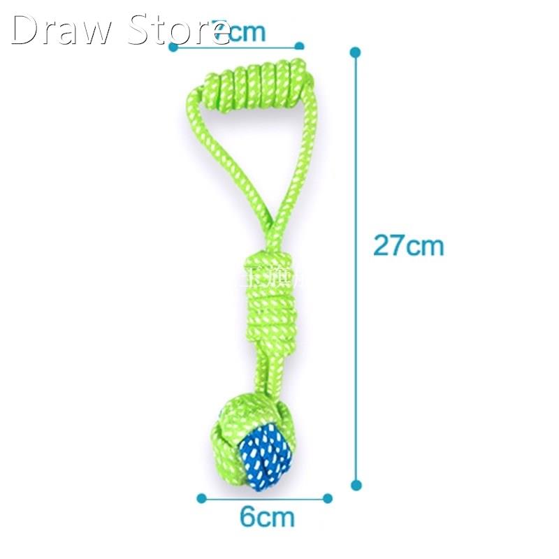 New Cotton Dog Rope Toy Knot Puppy Chew Teething Toys Teeth