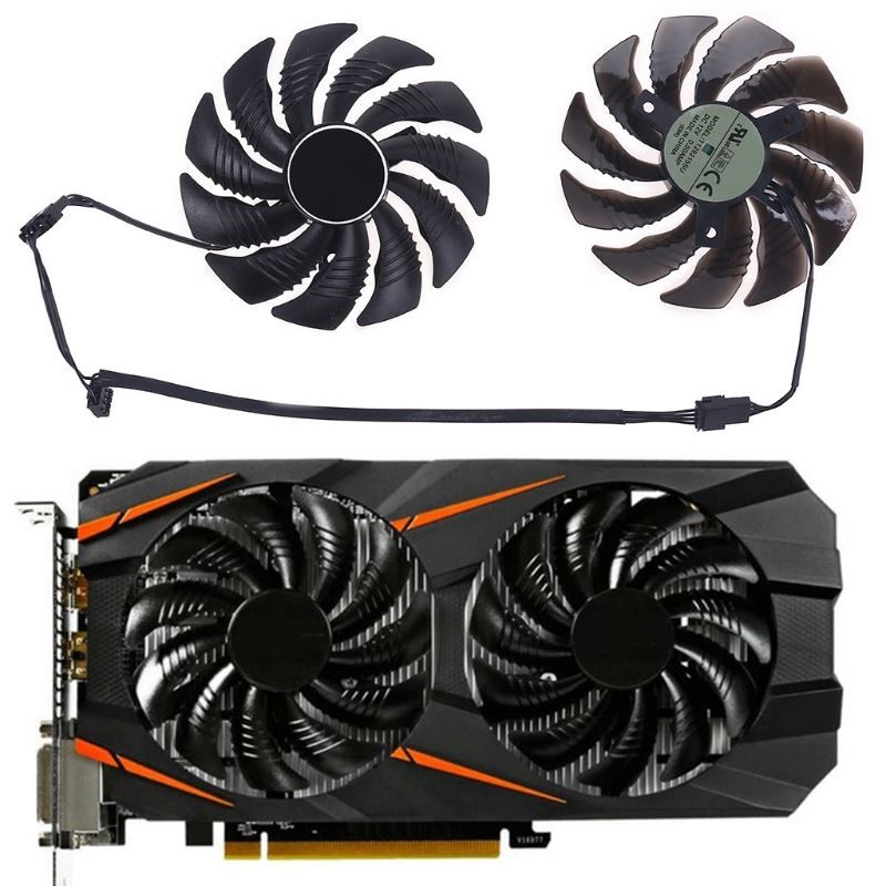 1/2pcs 88mm T129215SU 4Pin Cooler Fan for Gigabyte GeForce G
