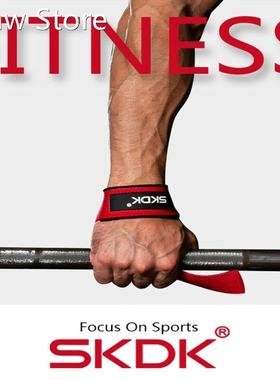 Padded Weight Lifting Training Gloves Wrap Gym Straps Hand B