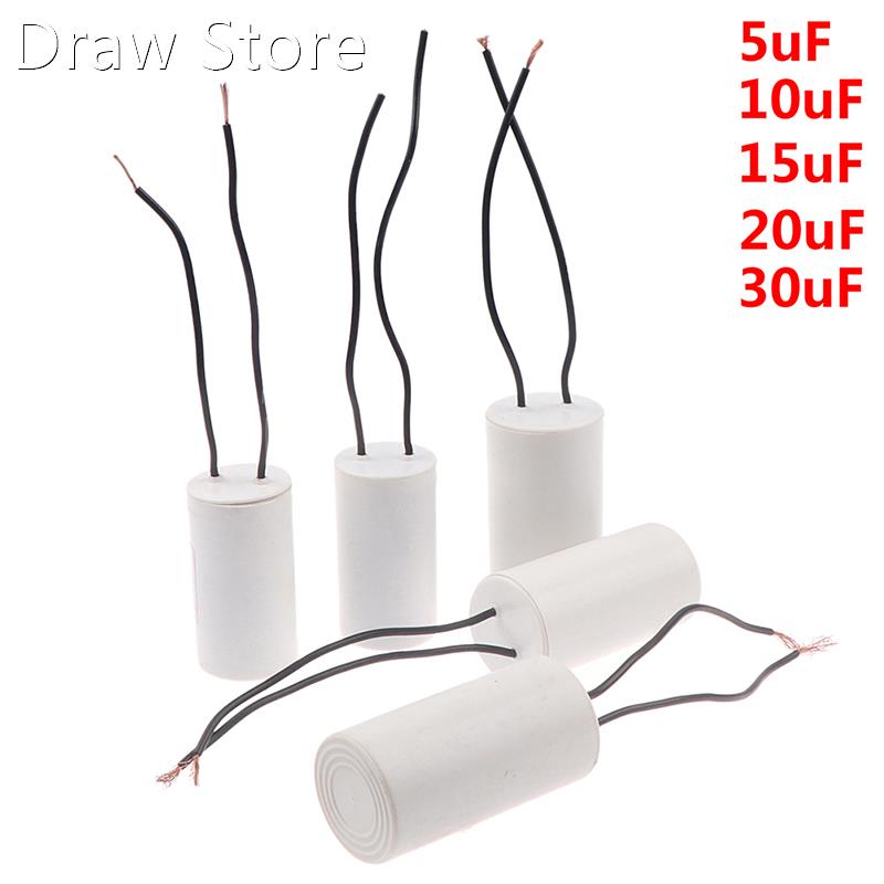 1Pcs 450V CBB60 Polypropylene Film Capacitor AC Motor 适用于
