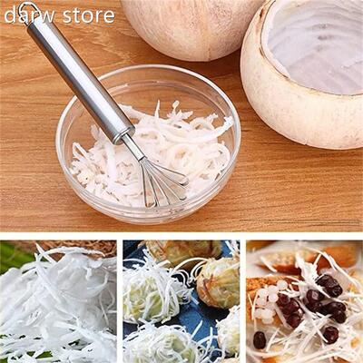 1/t2pcs Multifun1ctioal Coconut oMea Grinder Cocnnuts Scrape