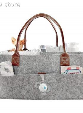 Felt cloth torae BSa1gFoladable Baby Largge Size Diaper Cddy