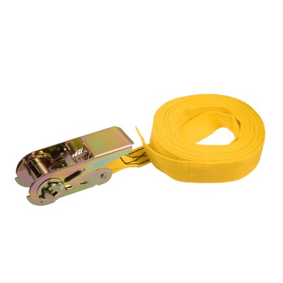 5.5M x 25mm Ratchet Tie Down Strap Cargo Lashing Straps Up t