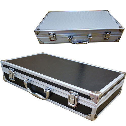 Aluminum Tool Box Toolbox Suitcase Safety Instrument Case Po