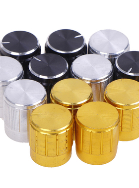 4pcs/set Aluminum Alloy Knob Cap Potentiometer Knob Apertu
