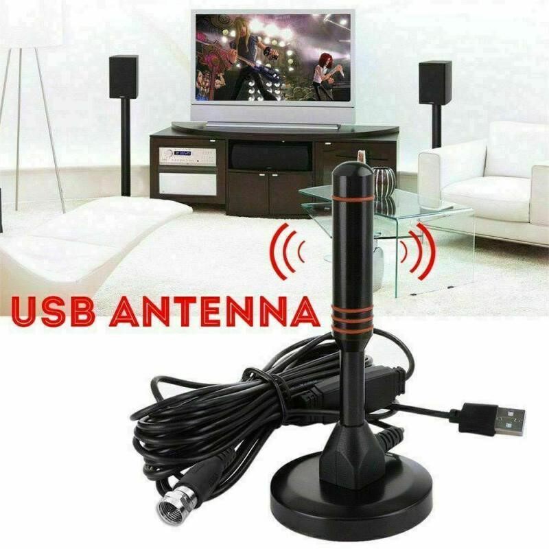 HD Digital Indoor Amplified TV Antenna 200 Miles Ultra HDTV
