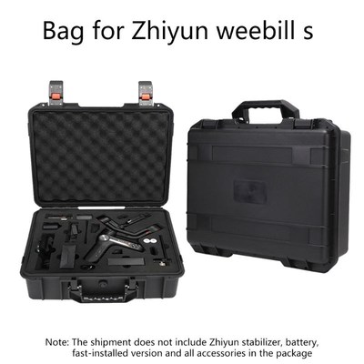 Black Storage Bag Suitcase Explosion-proof Box Carrying Case