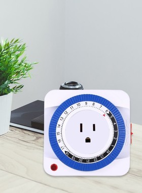 Home Smart Timer Switch Socket 24-Hour Cycle Timing US Plug