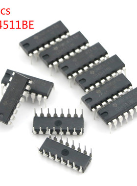 10pcs/lot CD4511BE / HCF4511 / HEF4511 / BCD Code - Seven-se