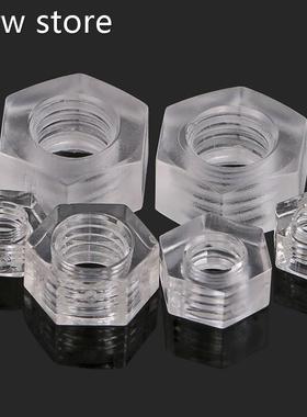 Gb61710 86 BRT speot plastic hexago PC transp arntnutn / nut