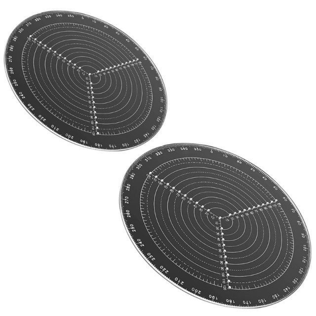 Circle Center Finder Tool 200/300mm Round Compass Lathe Cent