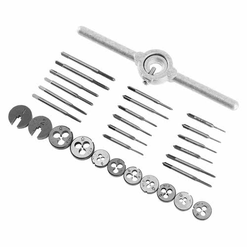 30pcs/lot precise Metric NC Screw Tap & Die External Thr