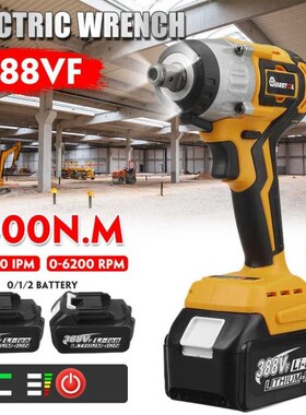 1000N.M Torque Brushless Electric Impact Wrench 388VF 1/2 So