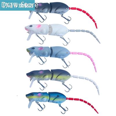 15.5cm/15.5g Mouse Bionic Bait Minnow Swimbait Rat Long Tail