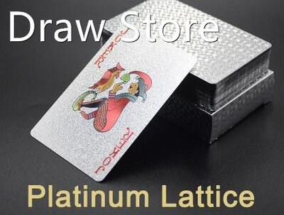 Texas Waterproof PVC Plastic Playing Card Set Durable Poker