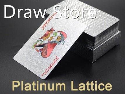 Texas Waterproof PVC Plastic Playing Card Set Durable Poker