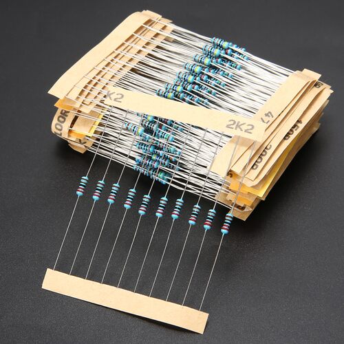 300pcs/lot 1/4 Watt Metal Film Resistor Assortment Kit 30 Di