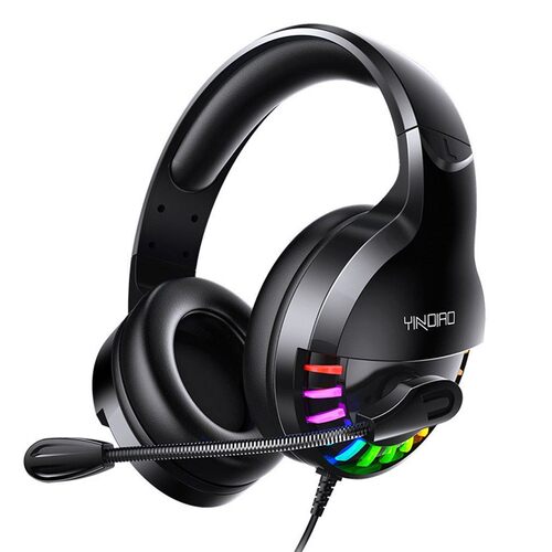 RGB LED Headsets Gamer For PS4 PS5 PC Over Ear Phone Gaming