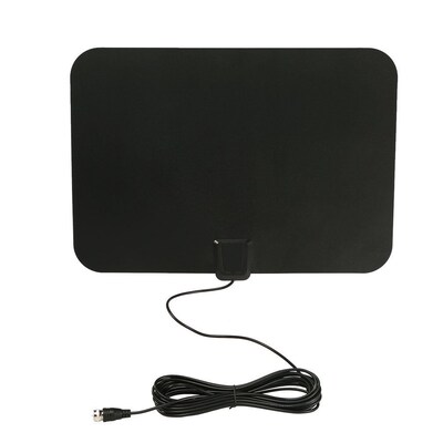 Digtal Indoor Amplified HDTV Antenna with Detachable Amplifi