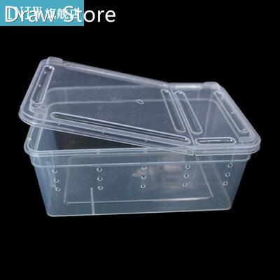 Terrarium for reptiles Transparent Plastic Box Insect Reptil