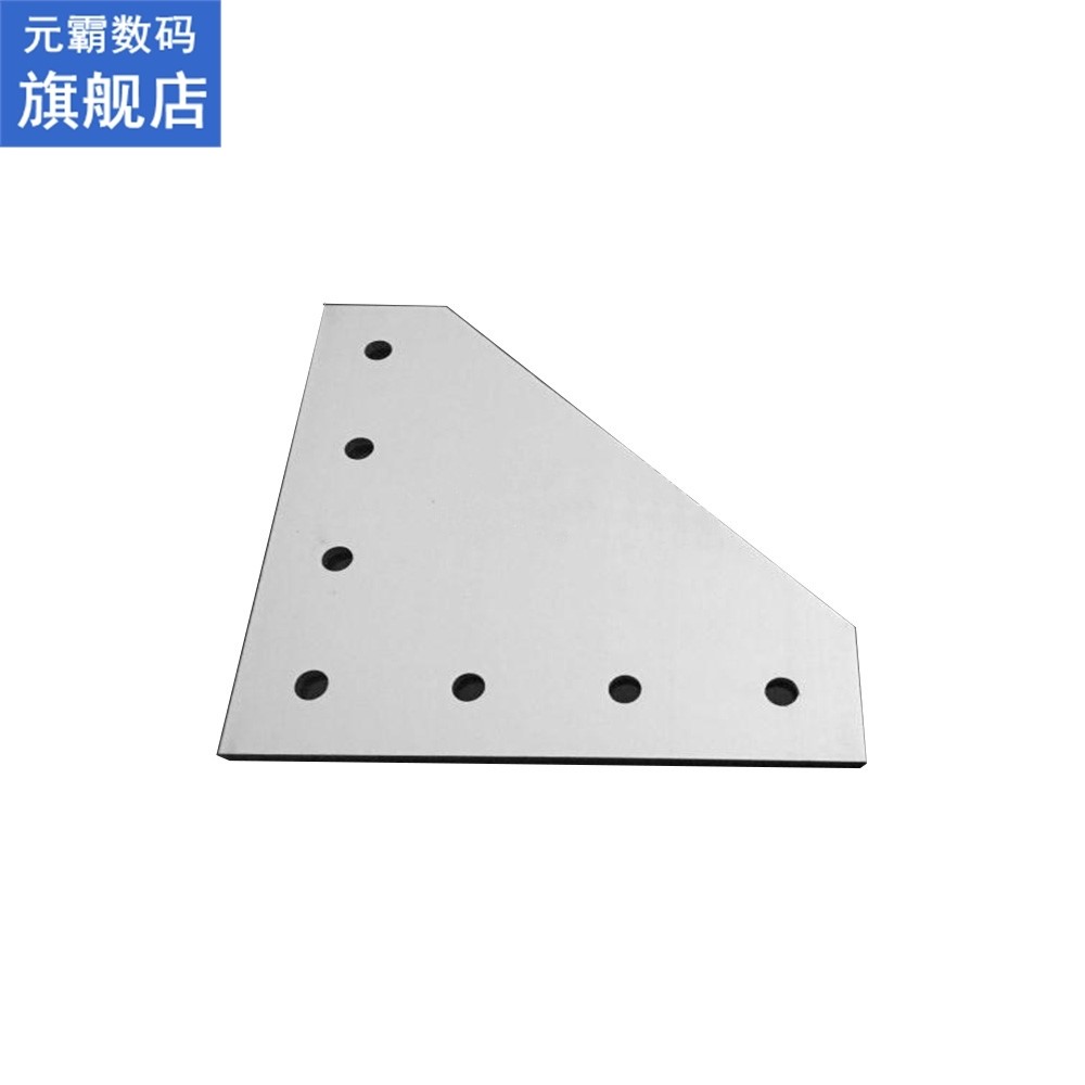 5pcs 3030 30x30  7 hole L type 90 Degree Joint Board Plate C