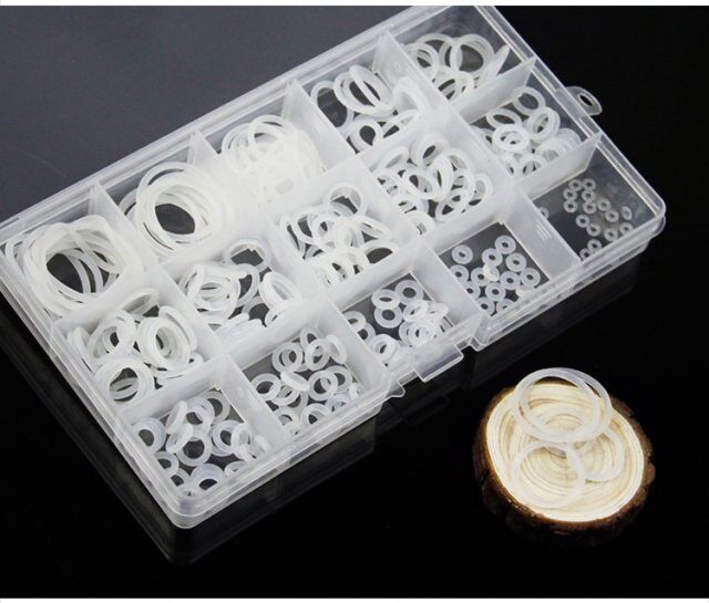 260 Pcs/set Rubber O Ring Washer Seals Watertightness Assort - 实物图