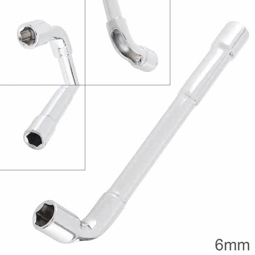 6/7/8/9 mm L-Shaped Plum Plug Universal Torque Wrench Car Ke