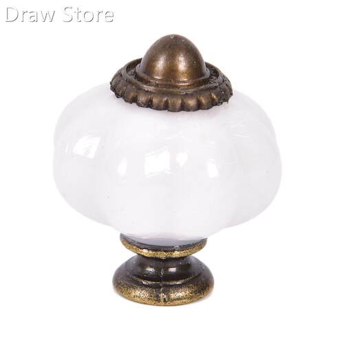 10pcs Vintage Furniture Handle Door Knobs Drawer Cupboard Ki