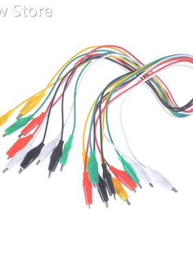 Hot 10pcs 50cm Double-ended Roach Clip Crocodile Clips Test