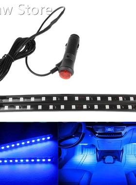 New White 2X12 LED Car Interior Footwell Floor Decor Atmosph