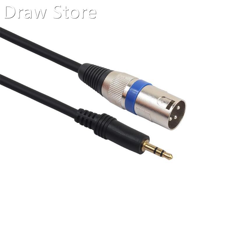 3m 3.5mm Jake Stereo Male Plug Connector Cable to Microphon