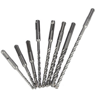 8pcs Electric SDS PLUS Drill Bits 2 Pits ferramentas per适用